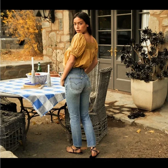 DOEN Gail Top - Wheat - Picture 8 of 11